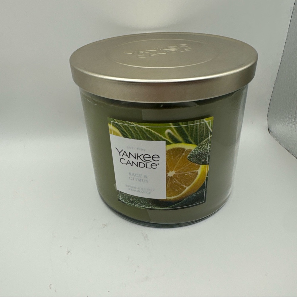 Yankee Candle Green Sage & Citrus Jar